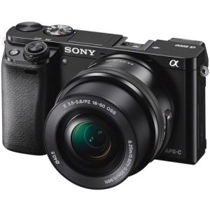 Sony A6000 Black + Sony E PZ 16-50mm F3,5-5,6 OSS - Garanzia Sony Italia 2 Anni 