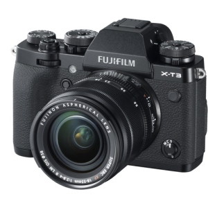 Fujifilm X-T3 Black + Fujinon XF 18-55mm F/2.8-4 R LM OIS - Garanzia Ufficiale Fuji Italia 