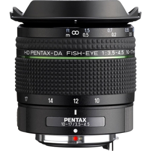 Pentax DA HD Fisheye 10-17mm f/3.5-4.5 ED - Garanzia Fowa 4 Anni