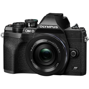 Olympus E-M10 Mark IV + 14-42mm f/3.5-5.6 EZ Black  - Garanzia Polyphoto 2 Anni