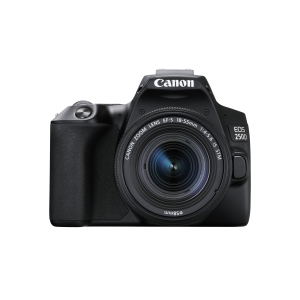 Canon EOS 250D Black + EF-S 18-55mm f/4.5-5.6 IS STM - Garanzia Canon Europa 2 Anni 