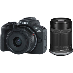 Canon EOS R50 + RF-S 18-45mm IS STM + RF-S 55-210 IS STM - Garanzia Ufficiale Canon Italia 2 Anni