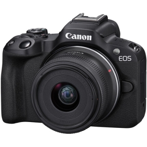Canon EOS R50 + RF-S 18-45mm F4.5-6.3 IS STM - Garanzia Canon 2 Anni