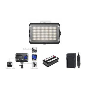 Viltrox Weeylite VL-162T Kit Professional Bi-Color Dimmerabile LED Video Light