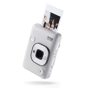 Fuji Instax Mini LiPlay Elegant Stone White - Garanzia Fujifilm Italia 2 Anni