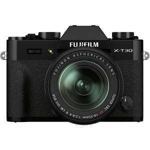Fujifilm X-T30 II Black + Fujinon XF 18-55mm F/2.8-4 R LM OIS - Garanzia Ufficiale Fuji Italia