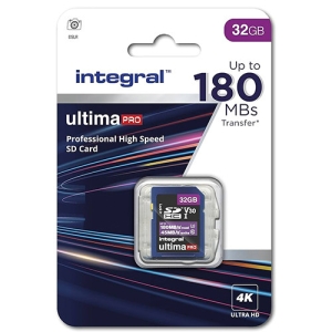 INTEGRAL SD32GB 180MB/s V30