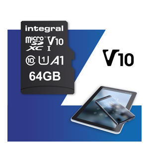 Integral MicroSD 64GB 100MBs Classe 10