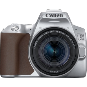 Canon EOS 250D Silver + EF-S 18-55mm f/4.5-5.6 IS STM - Garanzia Canon Europa 2 Anni 