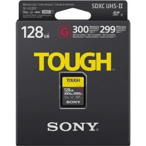 SONY SD HC 128GB TOUGH UHS-II U3 300MBS/299MBS 4K