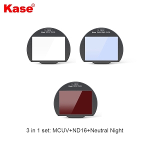 KASE FILTRO CLIP IN SET 3 IN 1 (MCUV/ND16/NEUTRAL NIGHT)