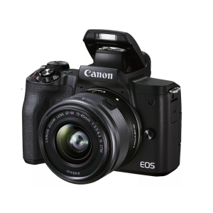 Canon EOS M50 Mark II + 15-45mm IS STM Black + Borsa + SD 16GB - Garanzia Ufficiale Canon Italia 2 Anni