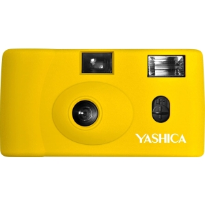 Yashica MF-1 Snapshot - Giallo - Con pellicola e batteria 