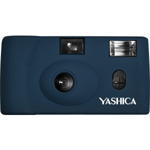 Yashica MF-1 Snapshot - Blu di Prussia - Con pellicola e batteria 