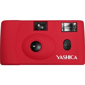 Yashica MF-1 Snapshot - Rosso - Con pellicola e batteria 