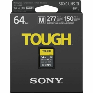 SONY SD HC 64GB SERIE M TOUGH UHS-II U3 277MBS/150MBS