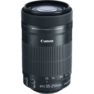Canon EF-S 55-250mm f/4-5.6 IS STM - Garanzia Ufficiale Canon Italia 2 Anni