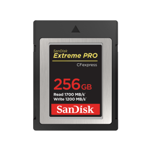 SANDISK EXTREME PRO® CF EXPRESS TYPE B 256GB 1700mBS