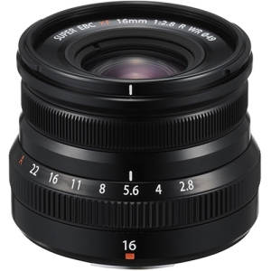 Fujifilm Fujinon XF 16mm F2.8 R WR - Black - Garanzia Ufficiale Fuji Italia