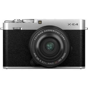 Fujfilm X-E4 Silver + XF 27mm F/2.8 R WR - Garanzia Ufficiale Fuji Italia