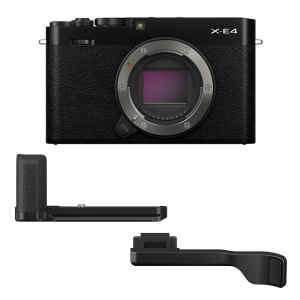 Fuji X-E4 Body Black + MHG-XT4 + TR-XE4 - Garanzia Ufficiale Fuji Italia