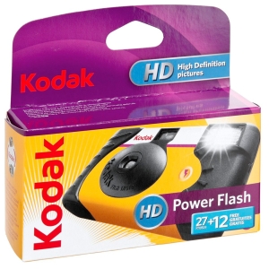 Kodak HD Power Flash Fotocamera a Colori Usa e Getta con Flash 27+12 foto