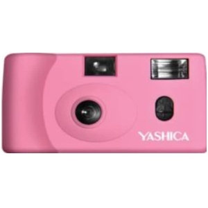 Yashica MF-1 Snapshot - Rosa - Con pellicola e batteria 