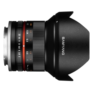 Samyang 12mm F/2.0 NCS CS Black o Silver - Sony-E - Garanzia Fowa 5 anni