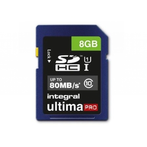 Integral SD 8GB 80MBs Classe 10