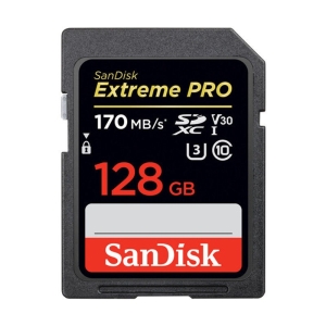 Sandisk SD 128GB Extreme Pro 170 MB/S
