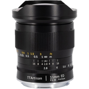 TTArtisan 11mm F2.8 Black - Garanzia Rinowa