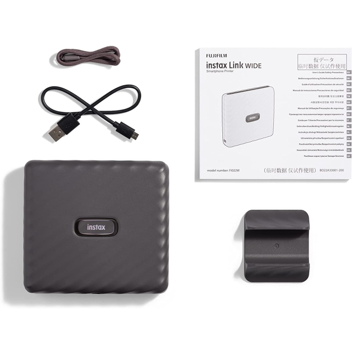 Fujifilm Instax Link Wide Mocha Grey - Garanzia Fujifilm