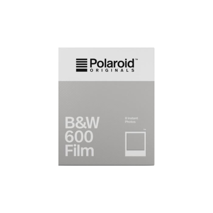 Polaroid Originals B&W per Polaroid One Step 2 e 600 (Cornice Bianca - 8  Fogli)