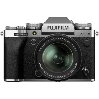 Fujifilm X-T5 Silver + XF 18-55mm F/2.8-4 R LM OIS - Garanzia Ufficiale Fuji Italia