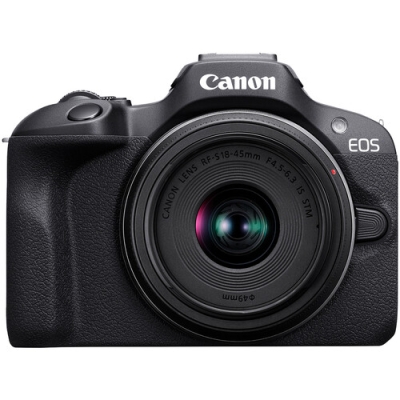 Canon EOS R100 + RF-S 18-45mm F4.5-6.3 IS STM - Garanzia Ufficiale Canon Italia 2 Anni