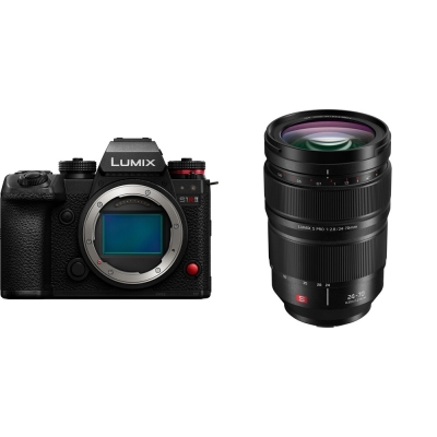 Panasonic S1R II + Panasonic Lumix S PRO 24-70mm f/2.8 - Garanzia Ufficiale FOWA - "SCONTO CASSA PANASONIC € 300,00"