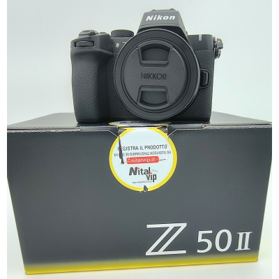 Nikon Z50 II + Nikkor Z DX 16-50mm f/3.5-5.6 VR (Scatti 295) USATO