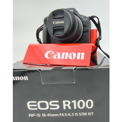 Canon EOS R100 + RF-S 18-45mm f/4.5-6.3 IS STM (Scatti 1.345) USATO "SALDI"