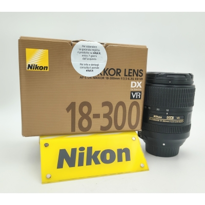 Nikon Nikkor AF-S DX 18-300mm f/3.5-6.3G ED VR USATO