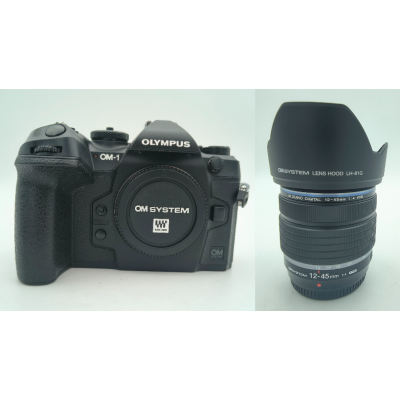 OM SYSTEM OM-1 Body (Scatti 24.100) + OM SYSTEM M. Zuiko 12-45mm f/4 PRO USATO - "PROMO BUNDLE"
