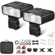 GODOX MF12 TTL MACRO FLASH UNIVERSALE KIT DOPPIO