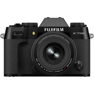 Fujifilm X-T50 Black + XF 16-50mm F/2.8-4.8 R LM WR - Garanzia Ufficiale Fuji Italia 