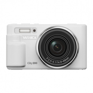 YASHICA CITY 200 WHITE - Garanzia 2 Anni