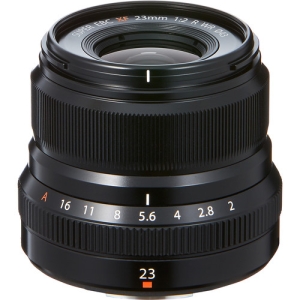 Fujifilm Fujinon XF 23mm F/2R WR - Black - Garanzia Ufficiale Fuji Italia