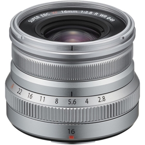 Fujifilm Fujinon XF 16mm F2.8 R WR - Silver - Garanzia Ufficiale Fuji Italia