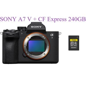 Sony A7V (ILCE-7M5B) Body - Garanzia Sony Italia 2+1 Anni + Sony CF Express Type A 240GB 1800MB/s 1700MB/S