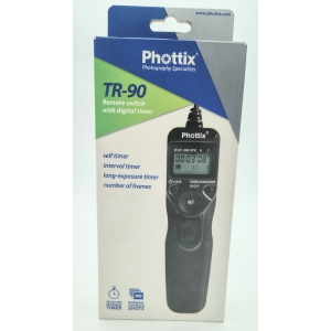 Phottix TR-90 telecomando intervallometro mod. C6 per Canon attacco C6