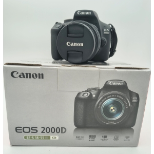 Canon EOS 2000D + EF-S 18-55mm f/3.5-5.6 III (Scatti 6.720) USATO