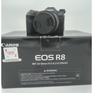 Canon EOS R8 + RF 24-50mm f/4.5-6.3 IS STM (Scatti 2.329) USATO