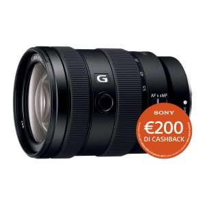 Sony E 16-55mm f/2.8 G - Garanzia Sony Italia 2+1 Anni - "CASHBACK SONY € 200,00"